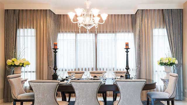 curtain in dining room chennai